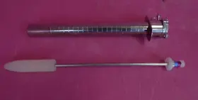 33620 Welch Allyn 21mm X 25cm Fiberoptic Sigmoidoscope Proctoscope With Obturator