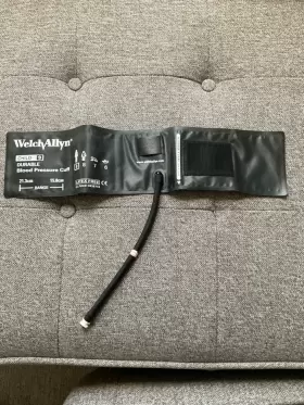 5082-84-2 Welch Allyn Durable One Piece Blood Pressure Cuff Child Sz. 9 - 2-tube #3