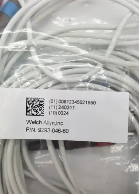 9293-046-60 Welch Allyn Ekg G65 10 Lead Wire Set Cable Sensor Wiring Harness #2