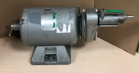Wells 3.3/2.1 Polishing Lathe Finishing Machine Amp Tested Read
