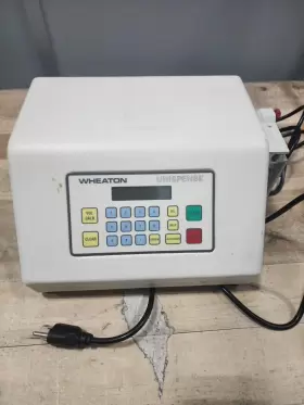 374301 Wheaton Unispense Model Peristaltic Pump Working