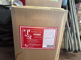 4010f White Mountain Imaging T2 X-ray Fixer Concentrate 10 Gallon Bi-pak