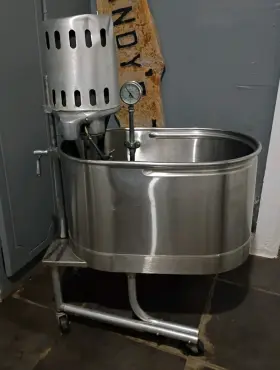 Jo-135 Whitehall Stainless Steel Hydrotherapy Whirlpool Tub 45 With Pump
