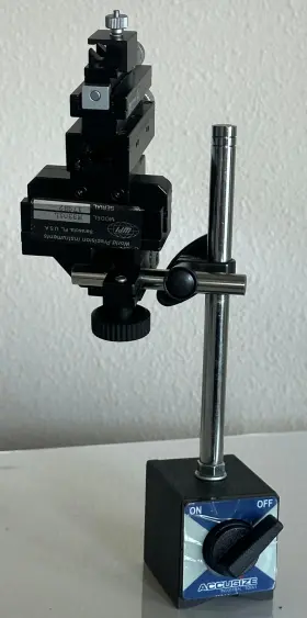 M3301 World Precision Instruments Wpi Micromanipulator L Left Scale With New Magnetic Base