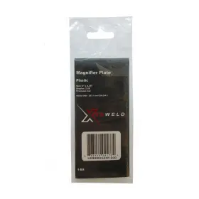 Lensmag24p-200 Xtrweld Lensmag24p200 Lens Magnifier Plate 2.00 Polycarbonate 2 X 4.25 Inch