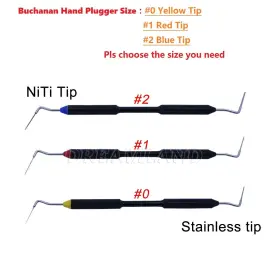 Ybb-414-z Yabangbang Dental Sybronendo Endo Buchanan Hand Plugger Niti Tip For Fill Obturation De