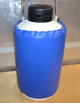 Yds-10 Yds 642940620841 10l Liquid Nitrogen Container Cryogenic Ln2 Aluminum Alloy