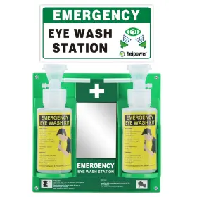 Yeipower 753848185537 Portable Eyewash Station Kit Osha-approved - Emergency Eye 1 Pcs