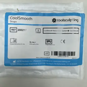 200217 Zeltiq Coolsculpting Gray Coolsmooth Securement Straps New Unopened