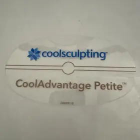 206091-b Zeltiq Coolsculpting Cooladvantage Petite Template Clear Marking Card