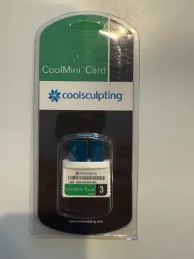Brz-cd4-02x-003 Zeltiq Coolsculpting Coolmini Green Treatment Card X1 Cycle