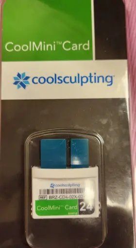 Brz-cd4-02x-04 Zeltiq Coolsculpting Coolmini Card 24 With 5 Cycles Remaining