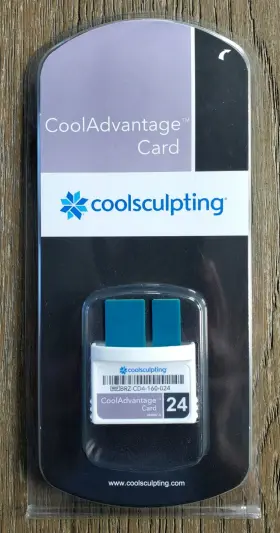 Brz-cd4-160-024 Zeltiq Coolsculpting Cooladvantage Card Purple Cool - 24