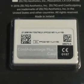 Brz-cd4-180-008 Zeltiq Coolsculpting Cooladvantage Plus Card Silver X2 #2