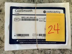 Brz-ln1-09x-024 Zeltiq 24 Coolsculpting Coolsmooth Applicator Liners