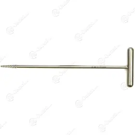 0486-002 Zimmer Im Nail T-handle Corkscrew Extractor 0486-002 Zimmer Im Nail T-handle Corkscrew Extractor