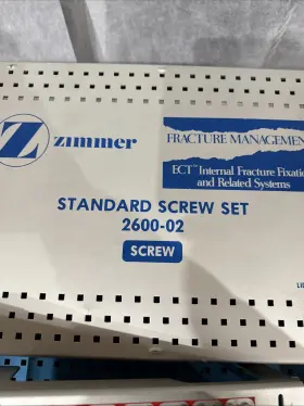 2600-02 Zimmer Standard Screw Set #2