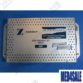 2611-72 Zimmer Mini Frag Sterilization Case