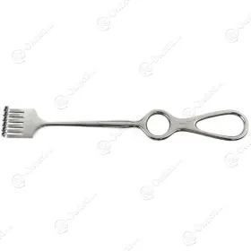 3010-06 Zimmer Volkman Retractor 8-1/2in 6 Prong Blunt