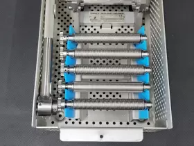 7701 Zimmer Skin Graft Mesher Set With Blades And Case #3