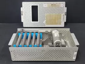 7701 Zimmer Skin Graft Mesher Set With Blades And Case