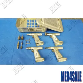 5071-001 Zimmer Hall Versipower Plus Oscillator Reciprocator Drill Reamer Set
