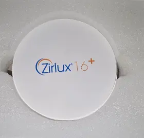 9011410 Zirlux 16 Zirconia Disc White 98.5x20