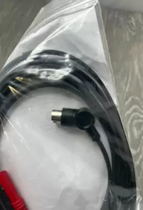 Wpc-266 Zmi Electronics Electrotherapy Leadwire 2.2m 2mm Male Plug X2 Black #3
