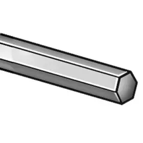 12l14 Zoro Select 2hjv1 Hex Rod Stl 1 3/4 In X Ft L