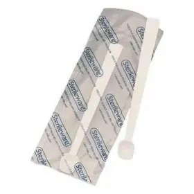 H36940-0000 Zoro Select Sterile Sampling Spoon 1.25ml 1/4 Tsp White Polystyrene Lab Fda Approved 200pk