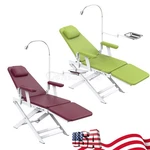 Azdent Dental Portable Folding Chair Led Light Unit 4 Hole Red/green. Fixed Price $305.99.