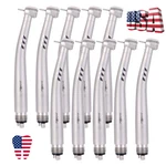 Azdent Dental Fiber Optic Led E-generator High Speed Handpiece Air Turbine 4HOLE. Fixed Price $212.49.