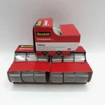 Scotch 3M Transparent Tape Glossy Finish 3/4" X 300" Ea 9 Rolls Total. Fixed Price $15.03.