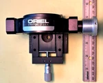 Oriel Model 17701 Gimbal Mirror Mount On Linear Slide With Micrometer.. Fixed Price $146.25.