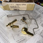 New. American Standard 738254-0020A Trip Lever, Toilet, Left Hand Gold. Fixed Price $39.50.