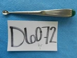 D6072 Jarit Bruns Orthopedic Straight Oval Cup Curette Size 17.1CM 240-108. Fixed Price $30.00.