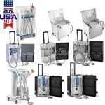 Azdent Portable Dental Mobile Delivery Unit Cart Treatment System Air Compressor. Fixed Price $441.15.