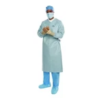 Lot Of (40) New 44662NS Halyard Surgical Gowns Large Aero Chrome Breathable. Fixed Price $99.99.
