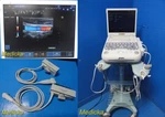 2012 Esaote Mylabfive Ultrasound System W/ LA523 & CA123 Probes Stand 39603. Fixed Price $4494.99.
