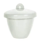 Porcelain Crucible With Lid, Tall Form, 50ML Capacity - Eisco Labs. Fixed Price $16.69.