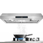 30"KITCHEN Under Cabinet Range Hood 600CFM Stainless Steel 3-SPEED Touch Panel. Fixed Price $159.99.