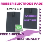 2PS Reusable Rubber Carbon Replacement Electrode Pads Chattanooga, 2.75" X 4.3". Fixed Price $19.99.