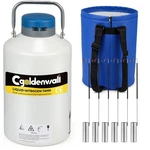 Cgoldenwall 6L Cryogenic Container Liquid Nitrogen LN2 Tank Dewar Nitr.... Fixed Price $258.38.