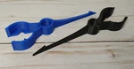 4-IN-1 Pharmacy Multi Tool Black Bottle Opener, Spatula, Cotton Puller, Tweezer. Fixed Price $7.95.