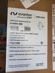 Vwr 414004-388 Basic Protection Sms Frocks Snap Closure White Large 30/CASE. Fixed Price $85.00.