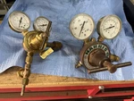 Victor And Harris Regulators. Manifolds, Brass, Compressed Gas. Fixed Price $75.00.