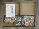 Lumidrives HL16-RGB Led Module (lot Of 3 + 18 Trim Rings). Fixed Price $76.00.