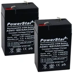 2 Pack: 6V 5AH Sla Battery Abbott Laboratories 1050 Controller Medical. Fixed Price $34.88.