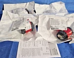 Stryker Color Tourniquet Cuffs, Lot Of 4, 18''X4'', Single Bladder.. Fixed Price $65.00.