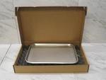 Vollrath Stainless Steel Seafood Pan Attachment Side Tray W/ Drain. Fixed Price $49.75.